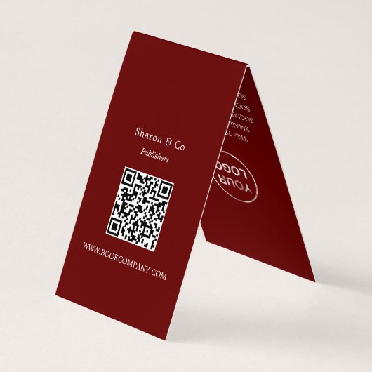 写真パーソナライズされた、作家の新書広告集 名刺 (裏面)