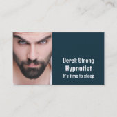 写真パーソナライズされた、催眠術 名刺 (正面)