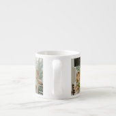 写真パーソナライズされた&愛おばあちゃん エスプレッソカップ (裏面)