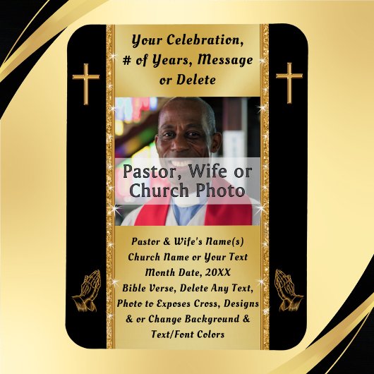 写真パーソナライズされた、教会の好意、教会の磁石 マグネット