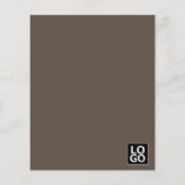 写真パーソナライズされた、整形外科医/手術 チラシ (裏面)