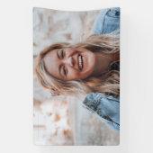 写真パーソナライズされた 横断幕 (縦)