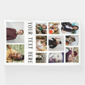 写真パーソナライズされた 横断幕 (横)