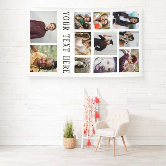 写真パーソナライズされた 横断幕 (インサイチュ)