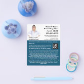 写真パーソナライズされた、皮膚科医の皮膚科 チラシ (シングル)