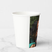 写真パーソナライズされた 紙コップ (右)