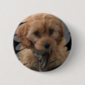 写真パーソナライズされた 缶バッジ (正面)