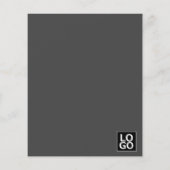 写真パーソナライズされた、耳鼻科医 チラシ (裏面)