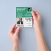 写真パーソナライズされた、聴覚、聴覚 チラシ (手)