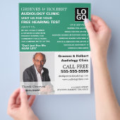 写真パーソナライズされた、聴覚、聴覚 チラシ (手)