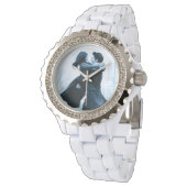 写真パーソナライズされた 腕時計 (アングル)