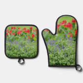 写真パーソナライズされた 鍋つかみ&鍋敷きセット (正面)