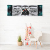 写真パーソナライズされた、CHURCH Anniversary Banner 横断幕 (インサイチュ)