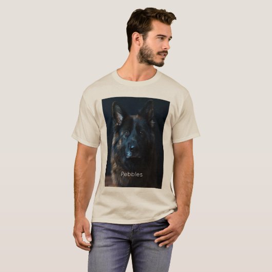 写真パーソナライズされた Tシャツ (正面フル)