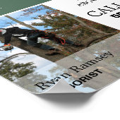 写真パーソナライズされた- Tree Surgery - Arborist ポスター (角)