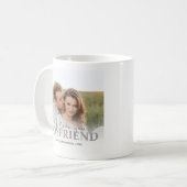 写真パーソナライズされたI Love You コーヒーマグカップ (正面左)