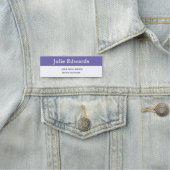 写真パーソナライズされたIDとロゴのセキュリティパスバッジ 名札 (インサイチュ)