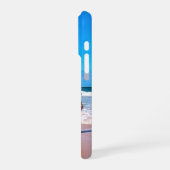 写真パーソナライズされたiPhoneケースのカスタム文字 iPhoneケース (左側面)