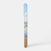 写真パーソナライズされたiPhoneケースのカスタム文字 iPhone 16ケース (左側面)