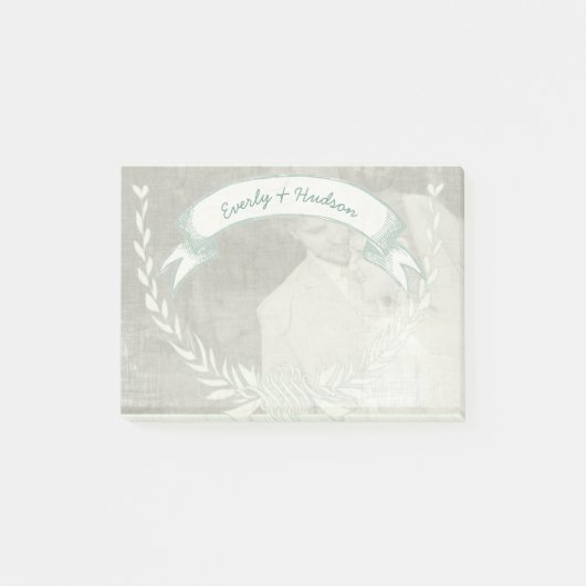 写真パーソナライズされたMongram Post-it®ノート ポストイット (正面)