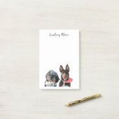 写真パーソナライズされたPOST-ITノート ポストイット (デスク上)