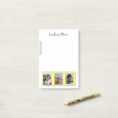 写真パーソナライズされたPOST-ITノート ポストイット (デスク上)