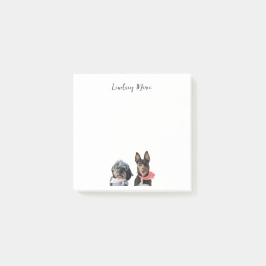 写真パーソナライズされたPOST-ITノート ポストイット (正面)