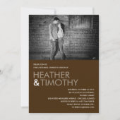 写真パーフェクトリハーサルディナー/シャワー招待状 招待状 (正面)