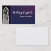 写真ヒーリングクリスタルテンプレート 名刺 (正面/裏面)