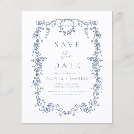 写真ビクトリアンの日付を保存フランスの結婚する (正面)