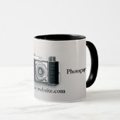 写真ビジネスのプロモーション マグカップ (正面右)