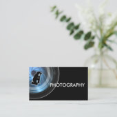 写真ビジネスカード 名刺 (スタンド正面)