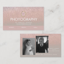 写真ビジネスグラデーショングリッターあなたのロゴ 