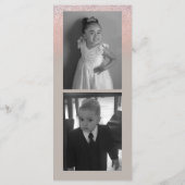 写真ビジネスグラデーショングリッターロゴ・メニュー メニュー (裏面)