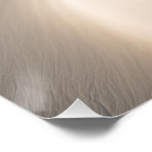 写真ビーチエステティックサンセットニュートラル ポスター (コーナー)