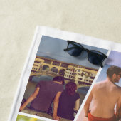 写真ファミリ名のアップロード ビーチタオル (インサイチュ)