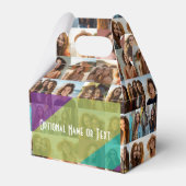 写真ファンキーコラージュ – 最大16枚の写真を追加 フェイバーボックス (正面サイド)