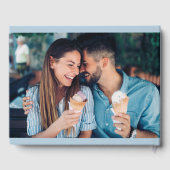 写真ファンシーに愛し結婚た引用文なし ゲストブック (裏面)