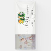 写真フォトサファリファースト誕生日バンデロール 横断幕 (縦)