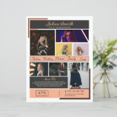 写真フライヤーテンプレート (スタンド正面)