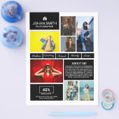 写真フライヤーテンプレート チラシ (シングル)