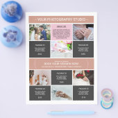 写真フライヤーテンプレート チラシ (シングル)