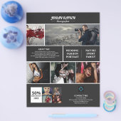 写真フライヤー チラシ (シングル)