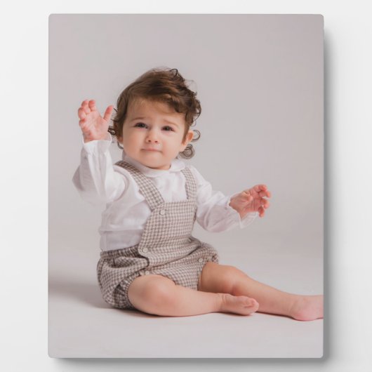 写真フレームで自分の写真を作成 フォトプラーク (正面)