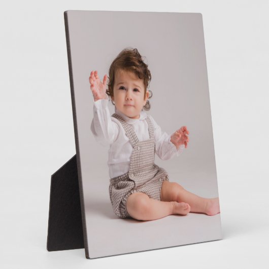 写真フレームで自分の写真を作成 フォトプラーク (側面)