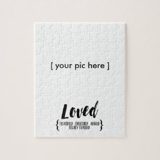 写真フレームのカスタムなパズルのテンプレート ジグソーパズル