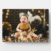 写真フレームイーゼルバック誕生日プラーク フォトプラーク (正面)