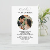 写真フレームフォトリハ人気があるーサルディナー 招待状 (スタンド正面)