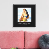 写真フレーム、カスタム写真 – パーソナライズされた キャンバスプリント (インサイチュ (リビング))