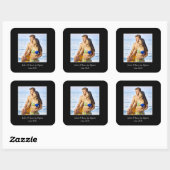 写真フレーム、カスタム写真 – パーソナライズされた スクエアシール (シート)